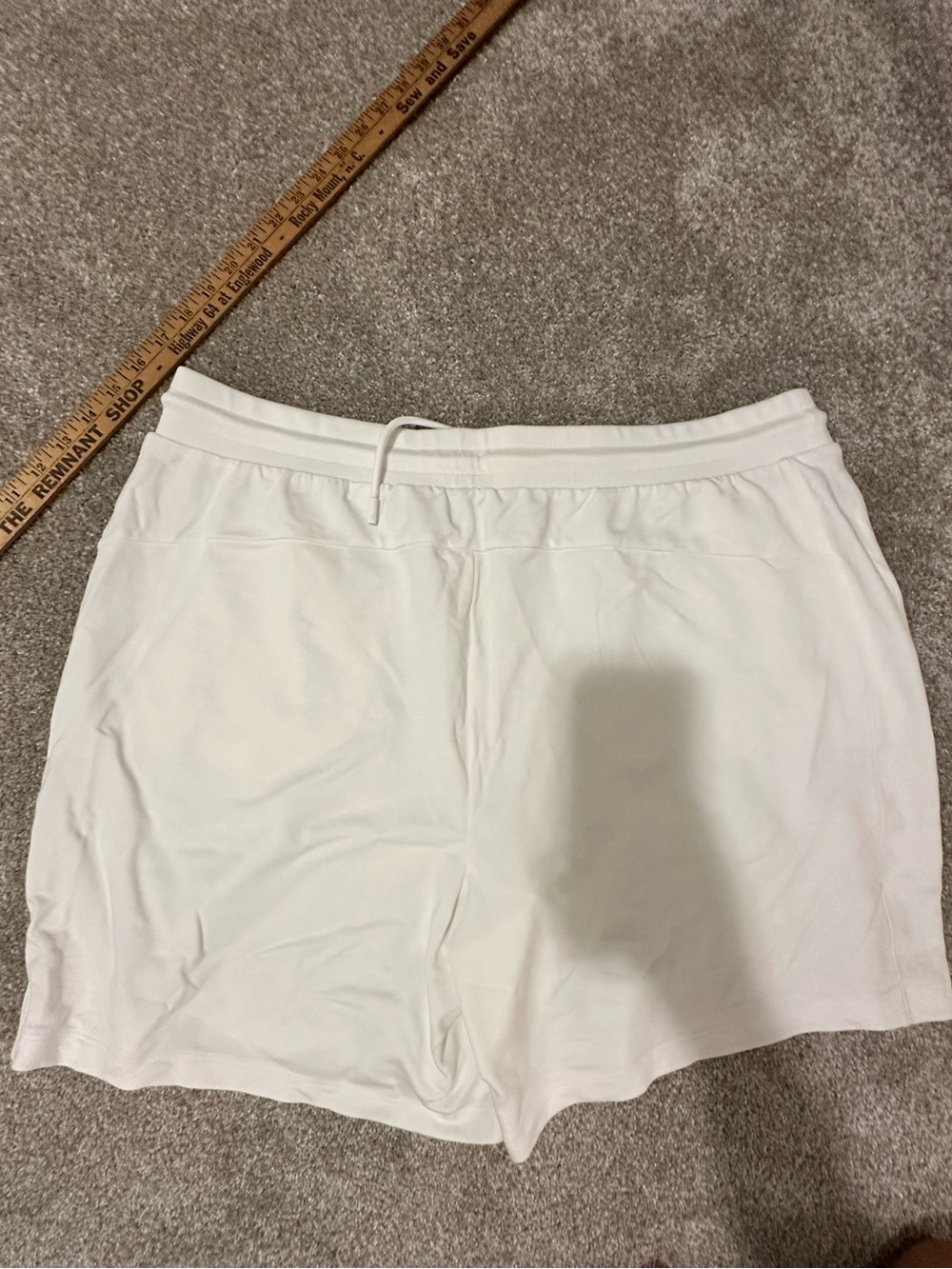 T by Talbots Classic White Knit Lounge Shorts